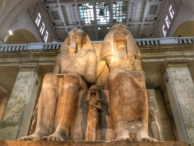 Egyptian Museum in Cairo on the 23 Days Morocco, Egypt, Jordan, and Dubai Tour.